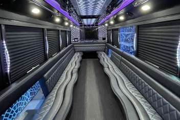 Scottsdale Party Bus Interior