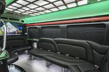 Scottsdale Sprinter Party Bus Interior
