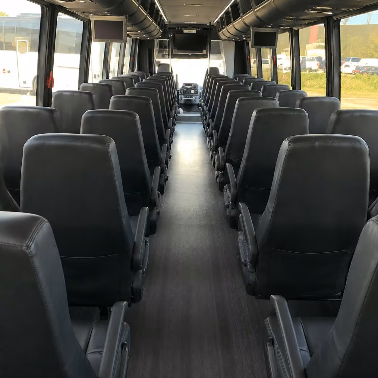 25 passenger minibus interior
