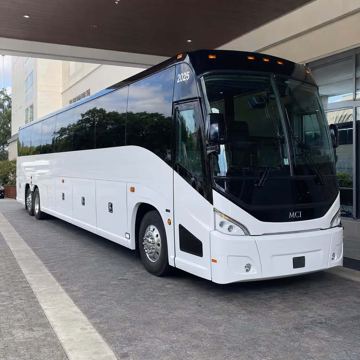 56 passenger charter bus