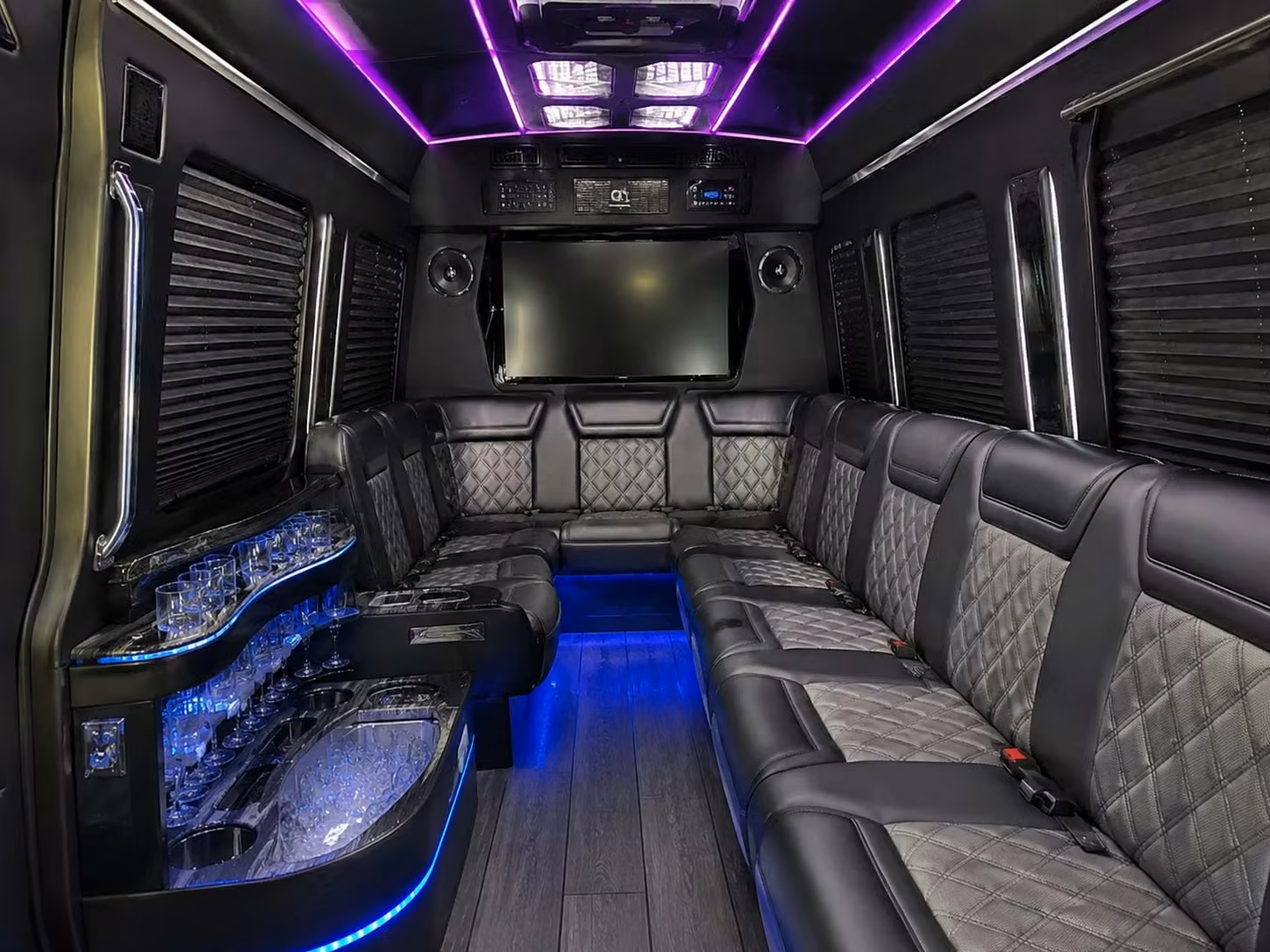 rehearsal dinner and day after brunch shuttle buses in scottsdale