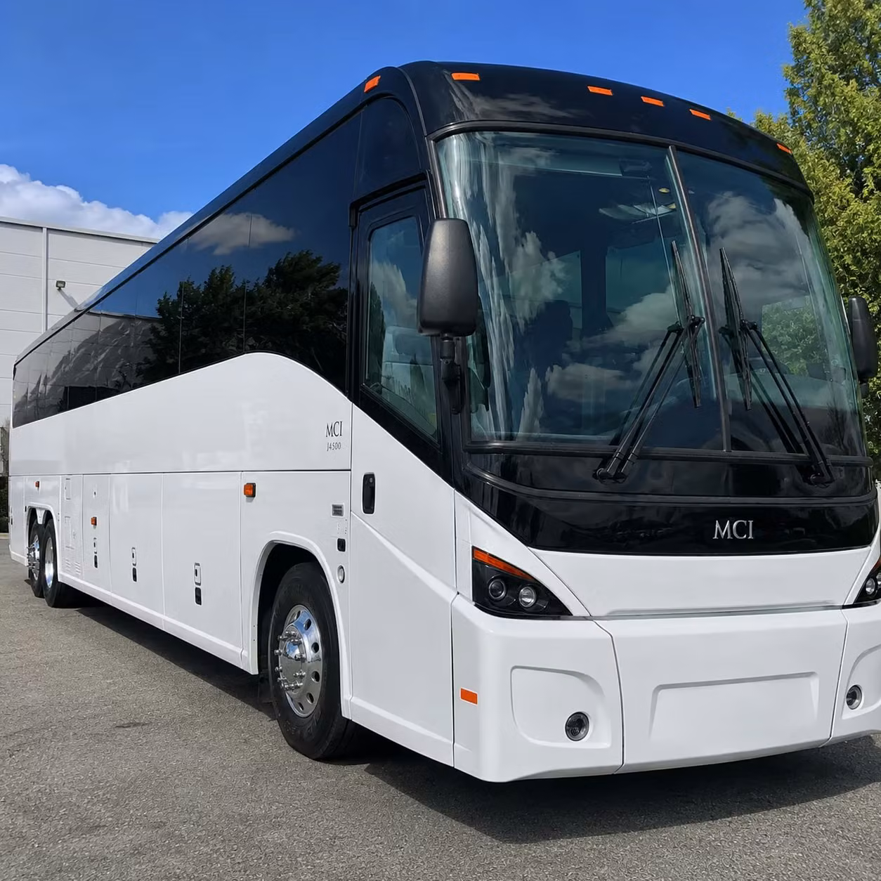 scottsdale charter bus rental exterior